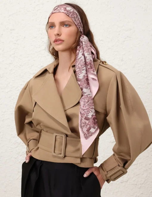 Printed Silk Neckscarf