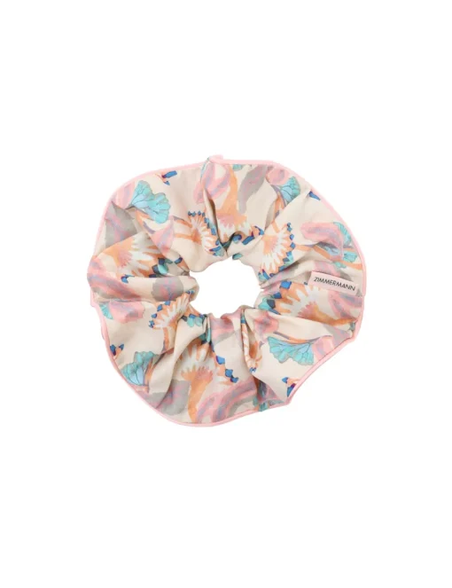 Printed Silk Scrunchie