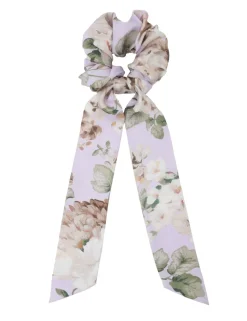 Printed Silk Scrunchie