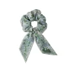 Printed Silk Scrunchie