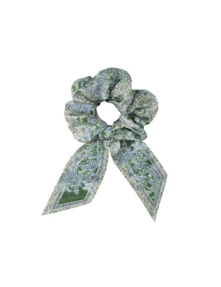 Printed Silk Scrunchie