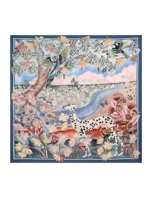 Printed Silk Square 90