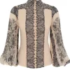Sunray Pleated Blouse