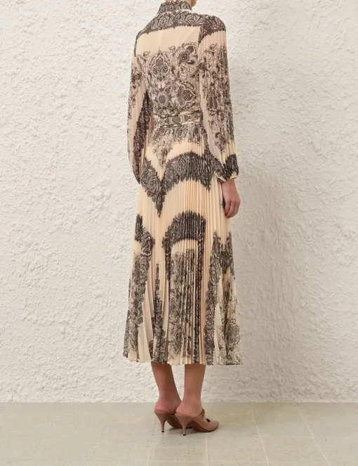 Sunray Pleated Blouse