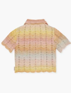 Tallow Kids Chevron Knit Top