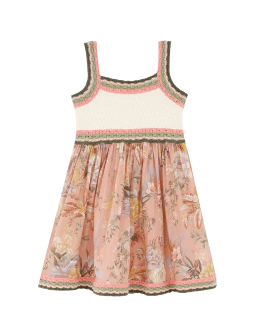 Tallow Kids Knit Printed Dress