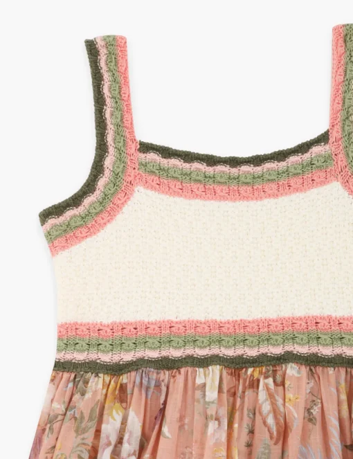 Tallow Kids Knit Printed Dress