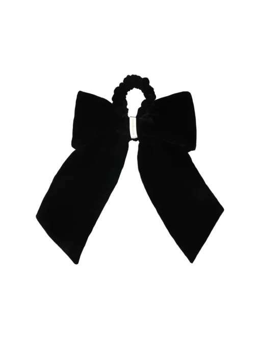 Velvet Bow Scrunchie