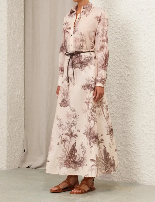 Waverly Bias Midi Skirt