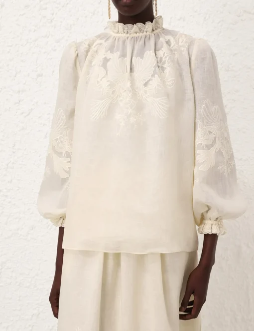 Waverly Embroidered Blouse