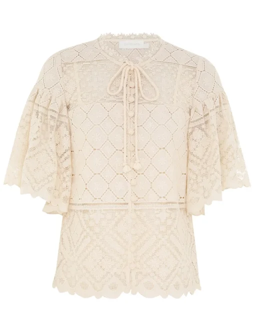 Wylie Crochet Blouse