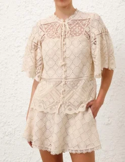 Wylie Crochet Blouse