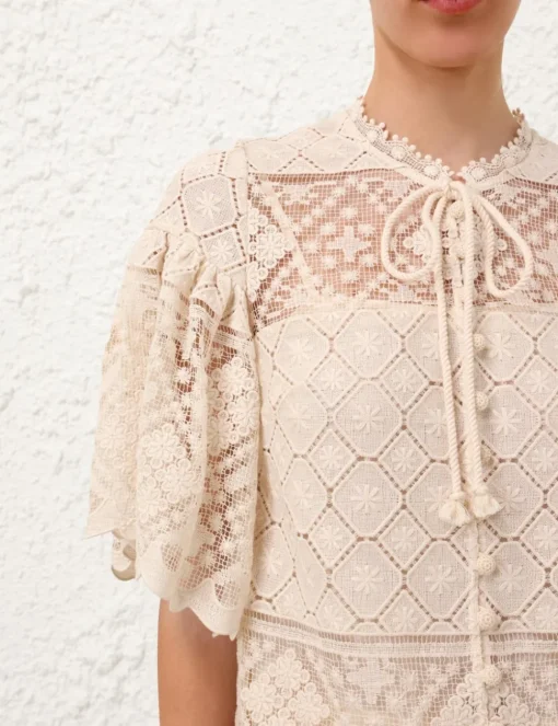 Wylie Crochet Blouse