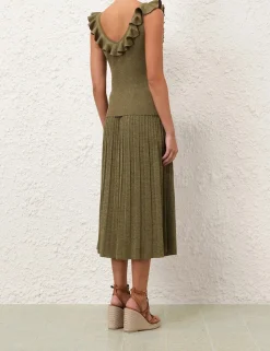 Wylie Frill V-Neck Top