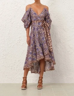 Wylie Wrap Midi Dress