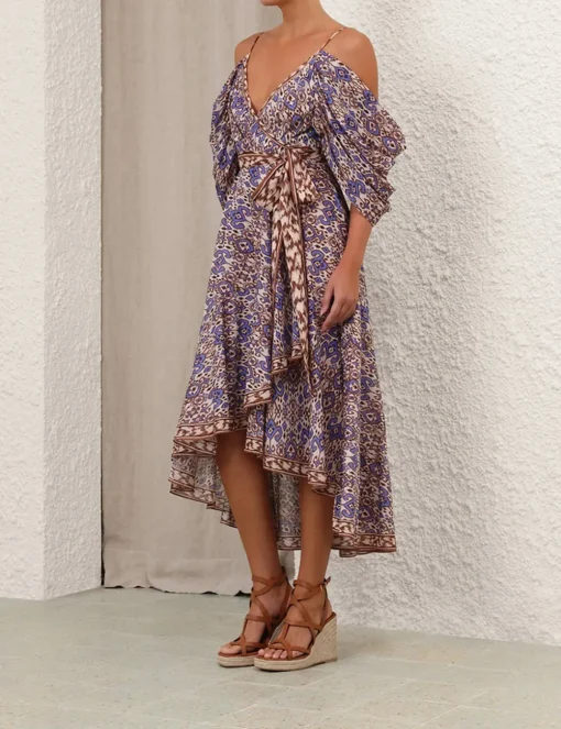 Wylie Wrap Midi Dress
