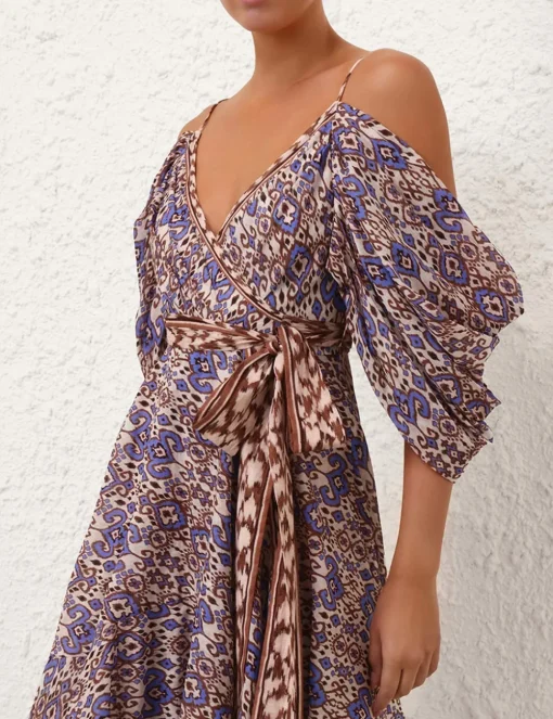 Wylie Wrap Midi Dress