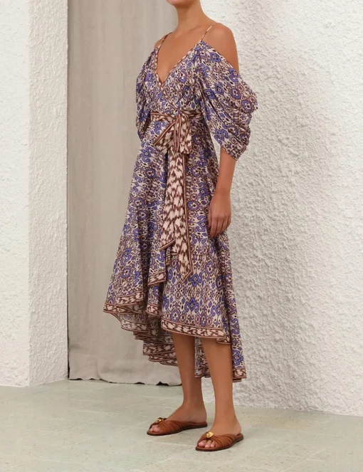 Wylie Wrap Midi Dress